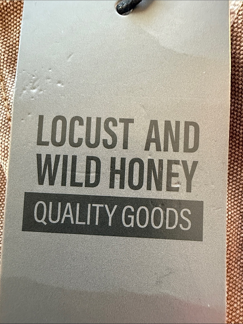 Locust and Wild Honey Good Carpenter Pants 29 Fits 30x32 Heavyweight NWT MNML - Picture 16 of 16